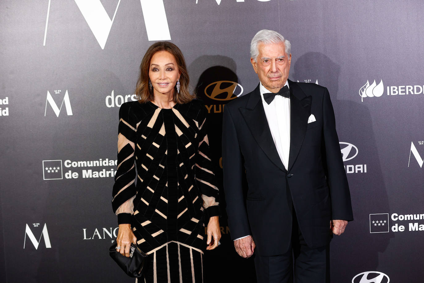Isabel Preysler y el Nobel de Literatura Mario Vargas Llosa.