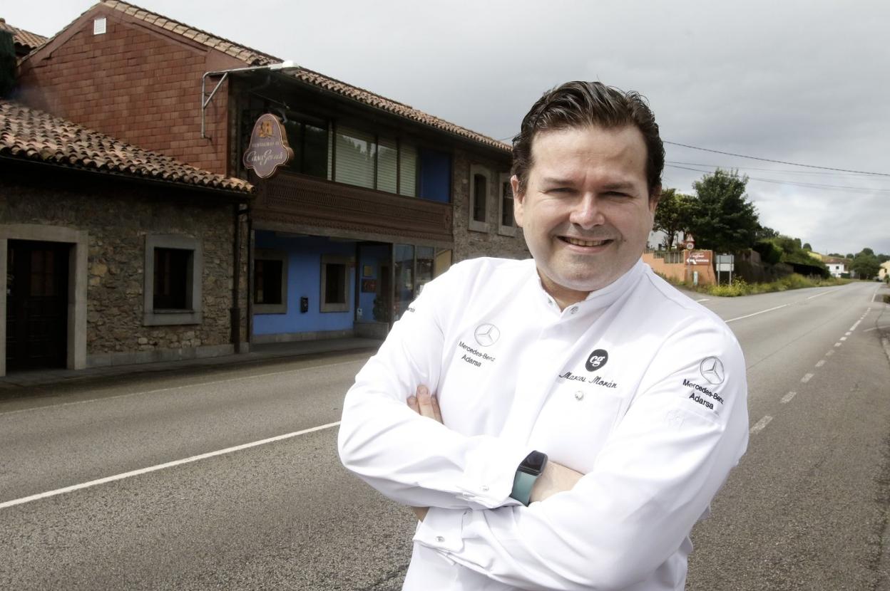 El cocinero asturiano Marcos Morán. 