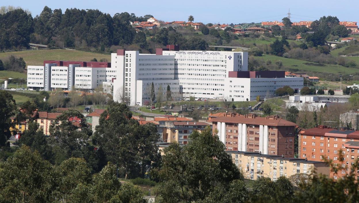 Vista geneal del Hospital Universitario San Agustín de Avilés, que recibirá nuevos equipamientos el próximo año. 