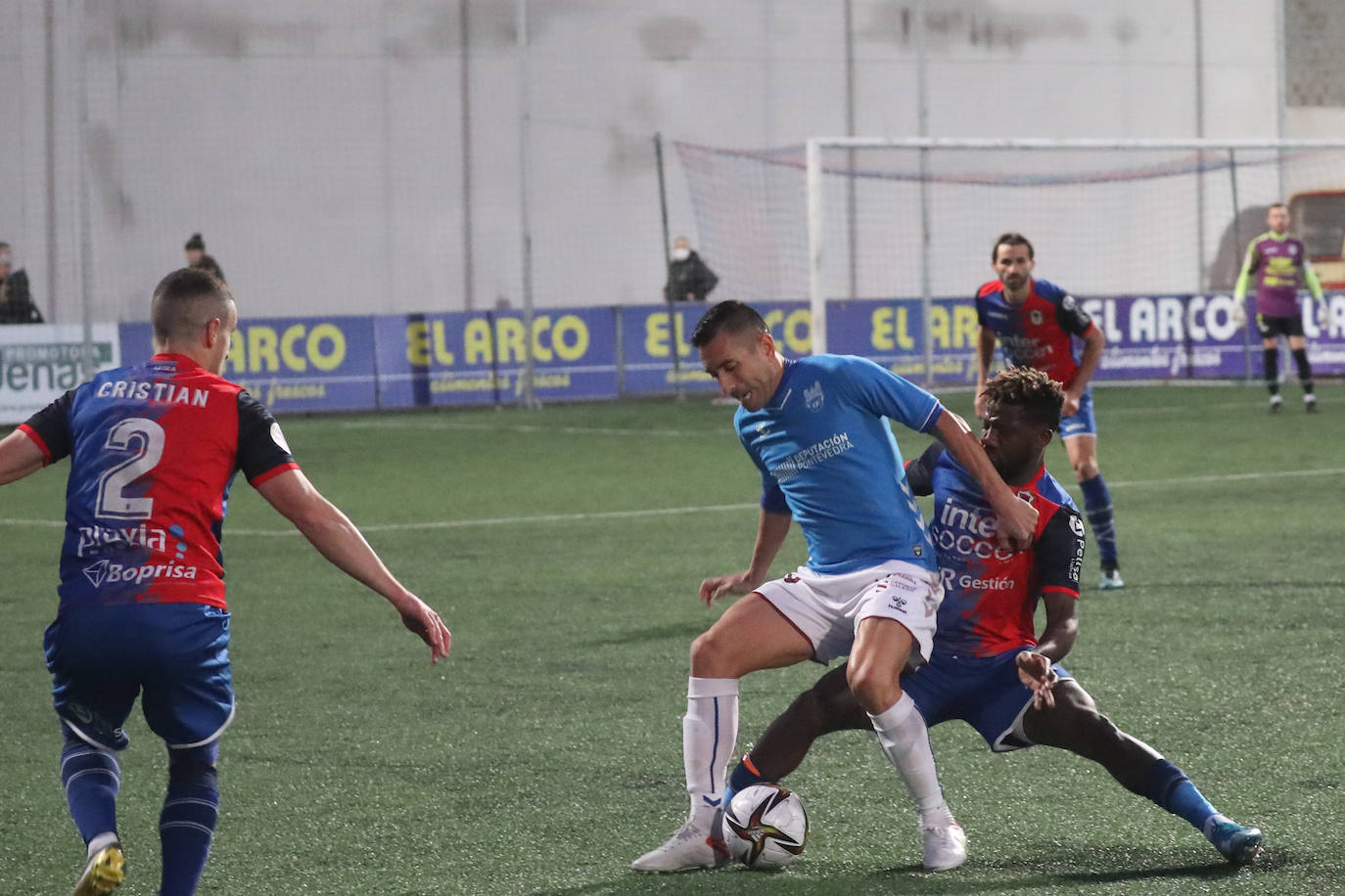 Fotos: Las mejores jugadas del Langreo-Pontevedra