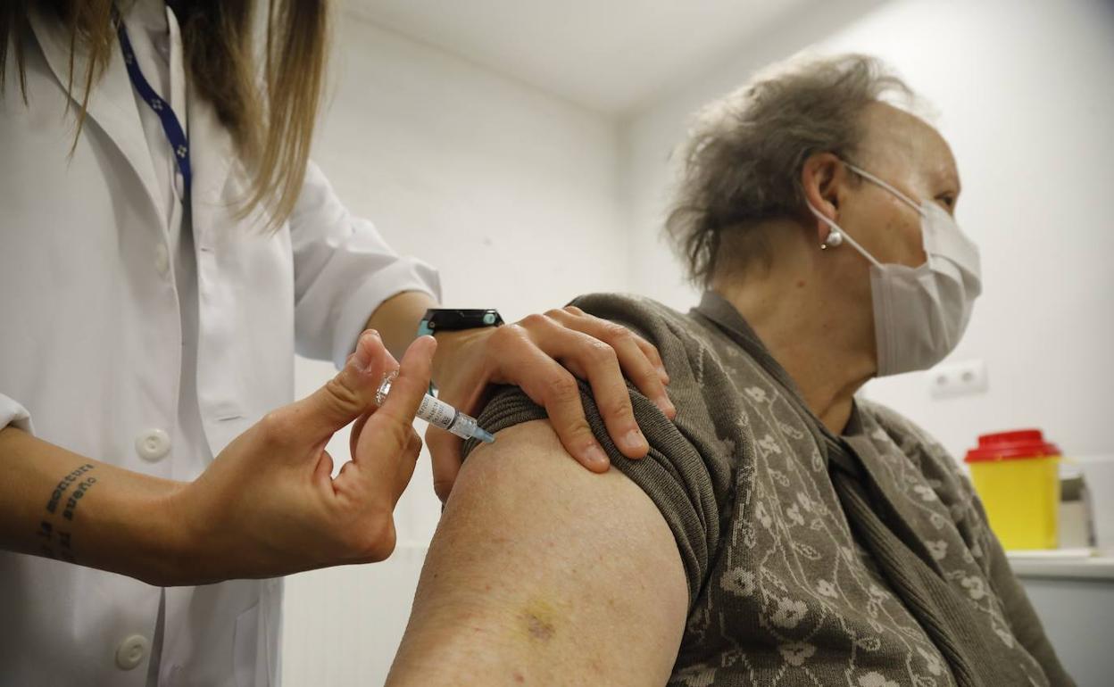 Vacunación contra la gripe en Asturias. 