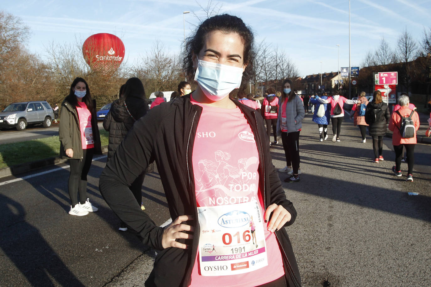 3.500 corredoras han participado este domingo en la Carrera de la Mujer celebrada en las calles de Gijón 