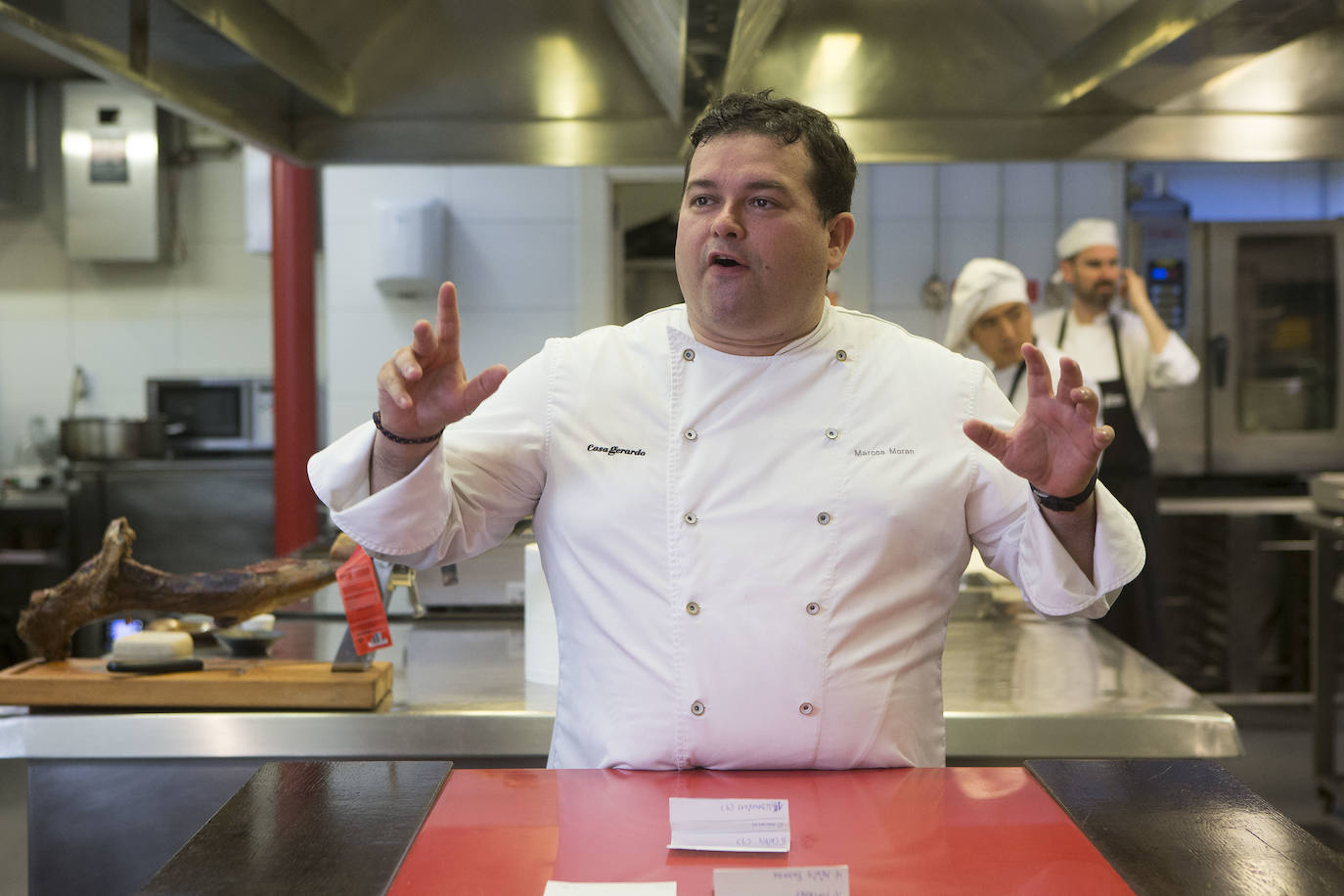 Marcos Morán. Casa Gerardo (Prendes) tiene una estrella Michelin.