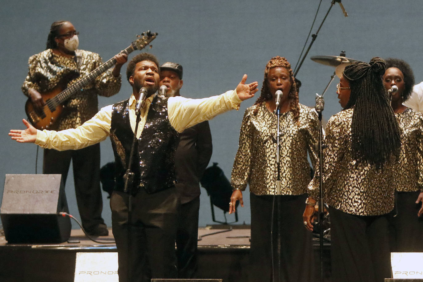 El Spirit of New Orleans Gospel Choir triunfa de Gijón con su genuino revival de la tradición vocal afroamericana