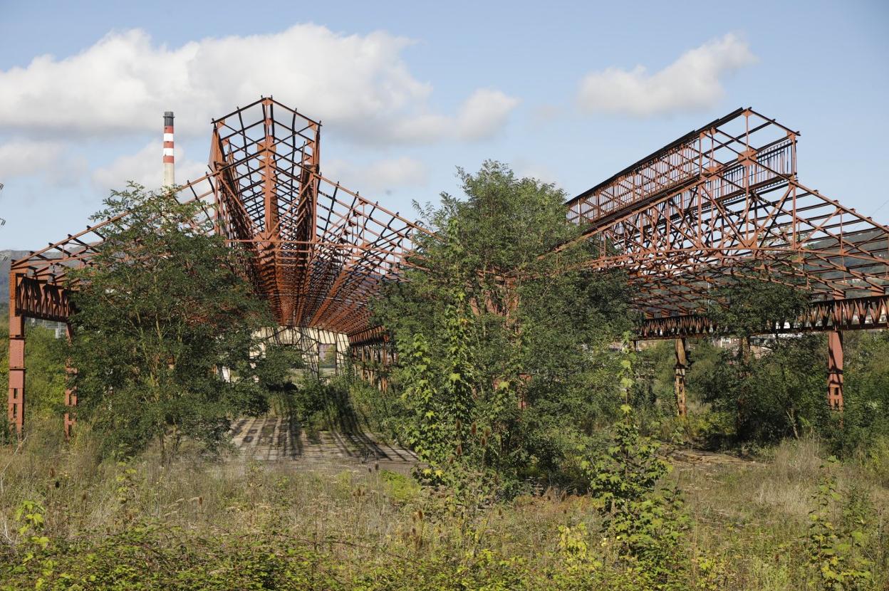 Las estructuras de los Talleres del Conde. 