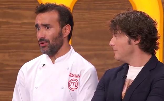 Juanma Castaño, tras probar el plato de Gonzalo: «No era tan feliz desde que le marcó el Sporting al Oviedo en el último derbi»