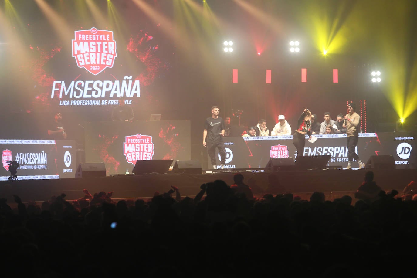 Fotos: Combate verbal a ritmo de rap