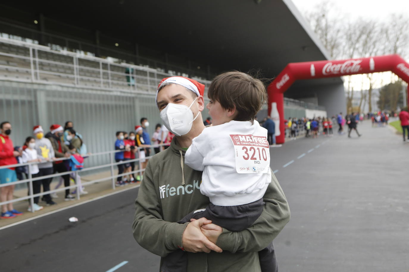 Fotos: Así fue la Carrera de Nochebuena de los niños
