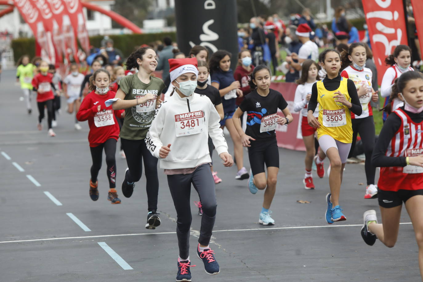 Fotos: Así fue la Carrera de Nochebuena de los niños