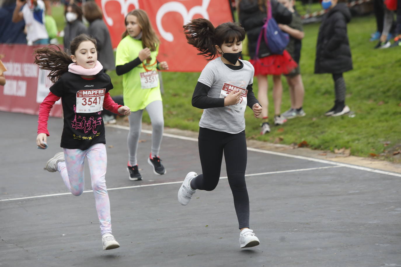 Fotos: Así fue la Carrera de Nochebuena de los niños