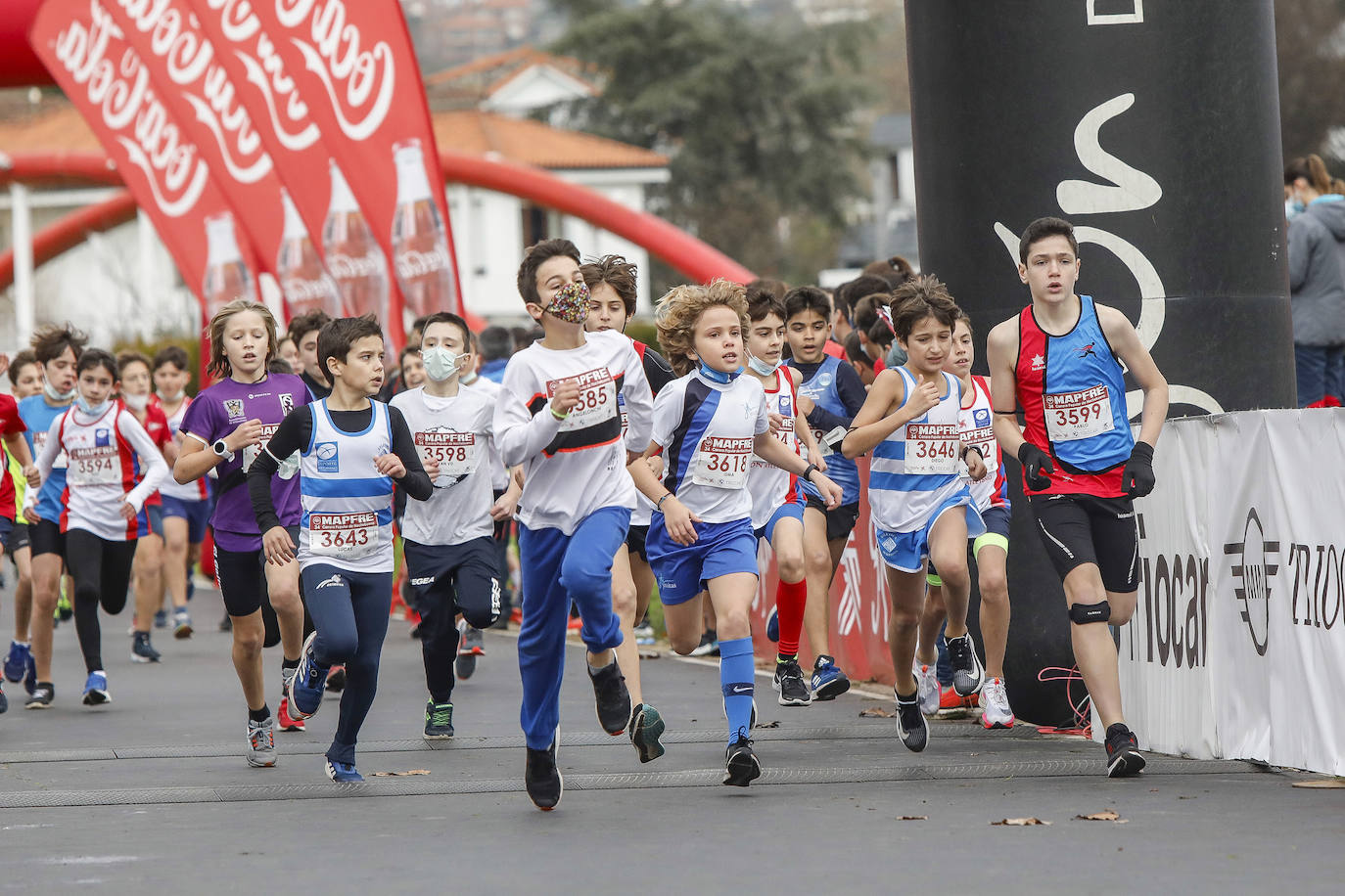 Fotos: Así fue la Carrera de Nochebuena de los niños