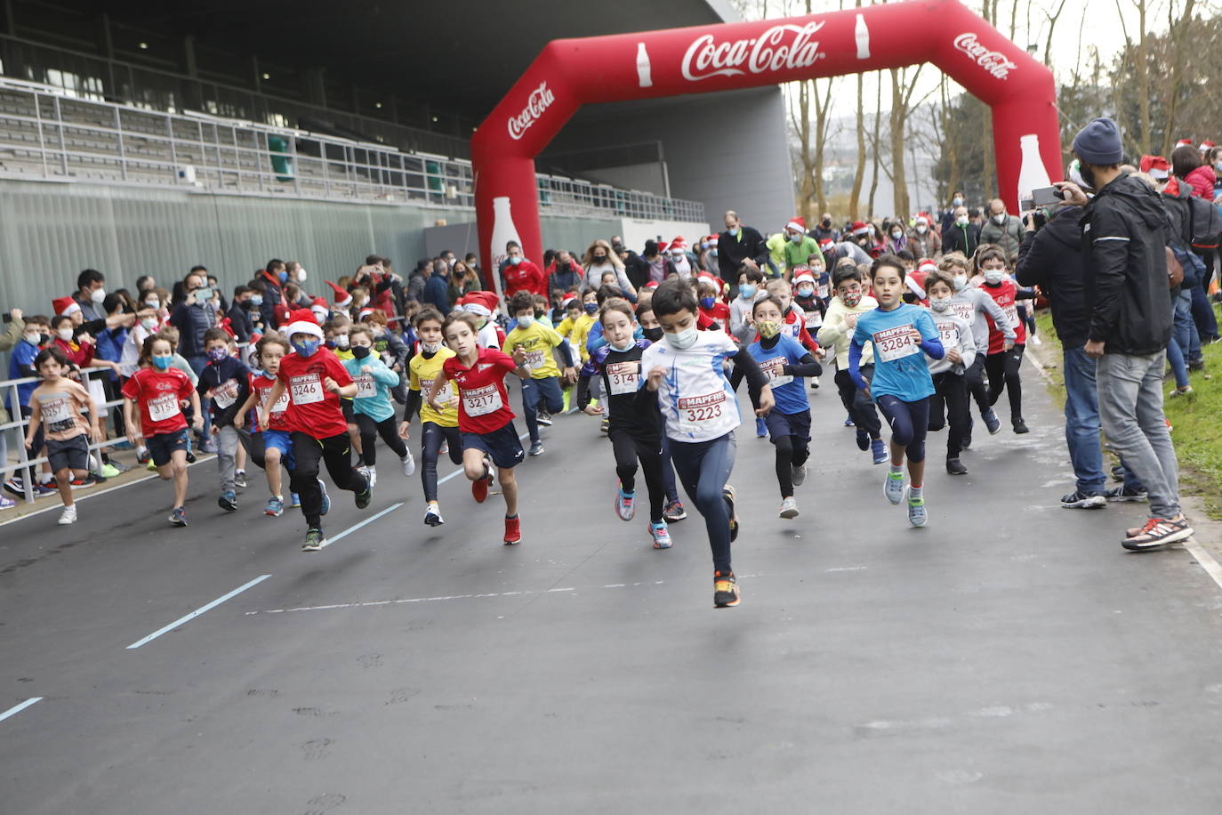 Fotos: Así fue la Carrera de Nochebuena de los niños