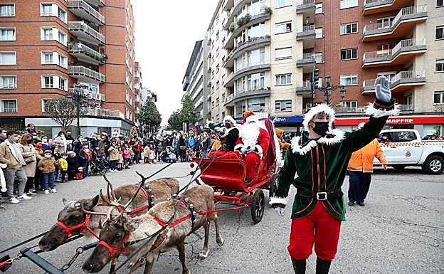 Papá Noel en Oviedo 