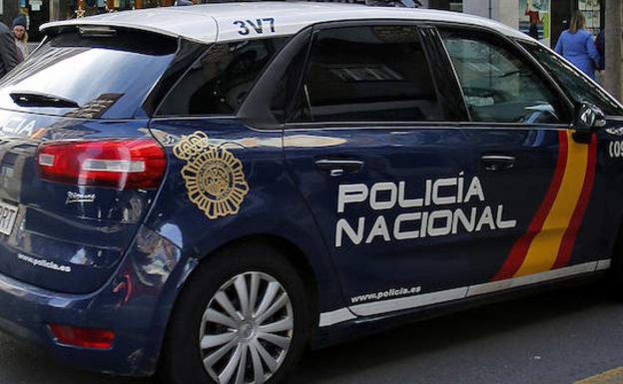 Un coche de la Policía Nacional.