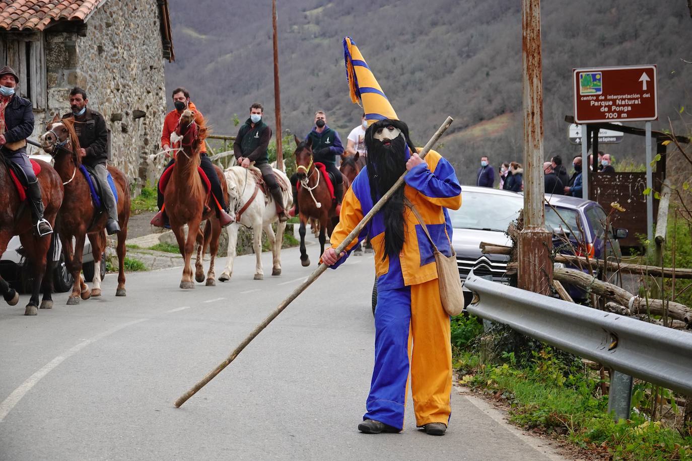 Fotos: El Aguinaldo pongueto regresa a las calles de Beleño