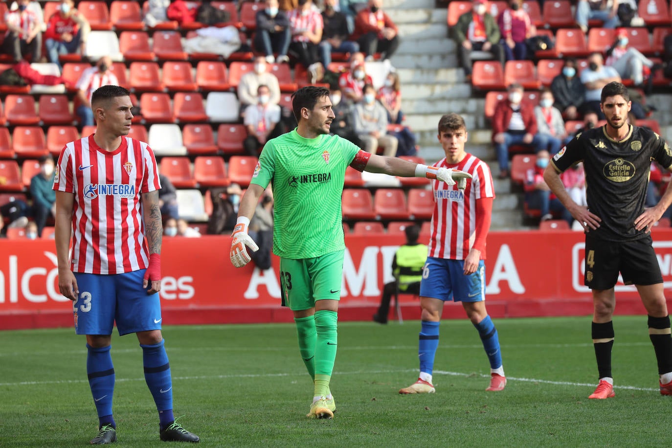 Fotos: Las imágenes de las mejores jugadas del Sporting - Lugo