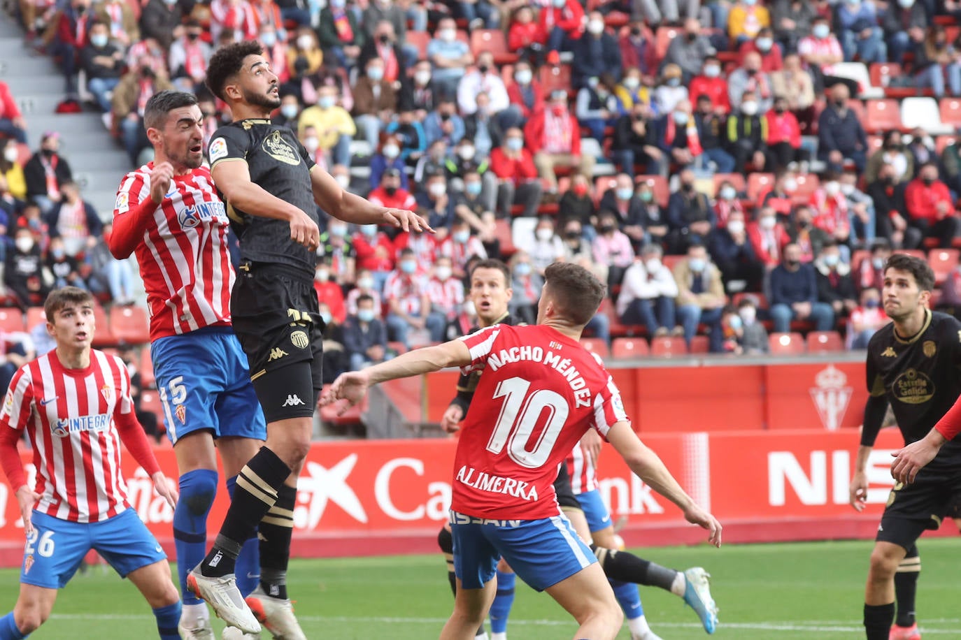 Fotos: Las imágenes de las mejores jugadas del Sporting - Lugo