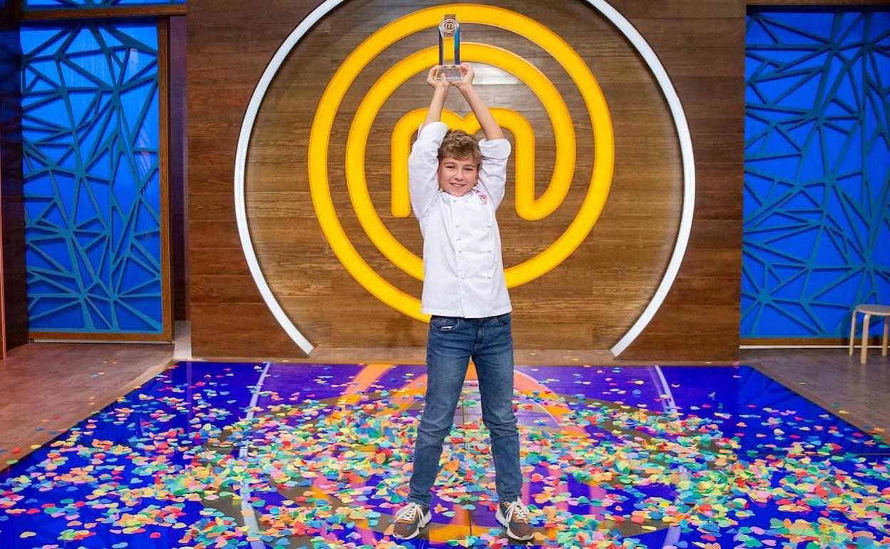 Guillem, ganador de la novena edición de 'MasterChef Junior 9'