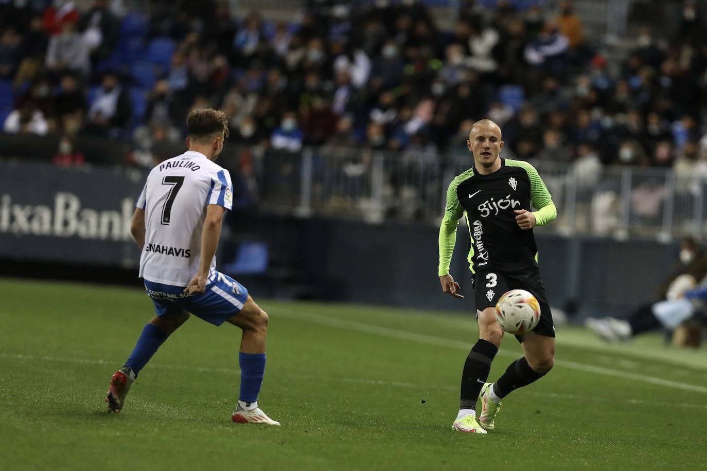 Fotos: Las mejores imágenes del Málaga - Sporting