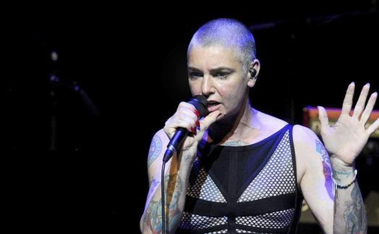 La cantante Sinéad O'Connor.