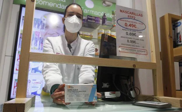 Estas son las farmacias asturianas que hacen test de antígenos