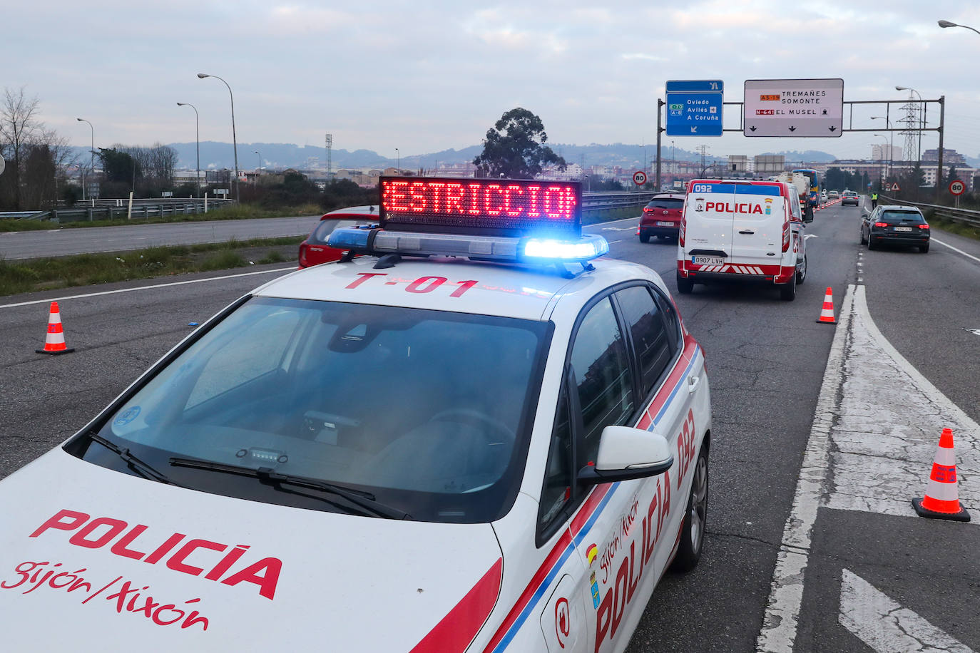 El Ayuntamiento ha elevado de nuevo el protocolo contra la contaminación en la zona oeste al nivel 1, lo que implica recuperar las restricciones de tráfico