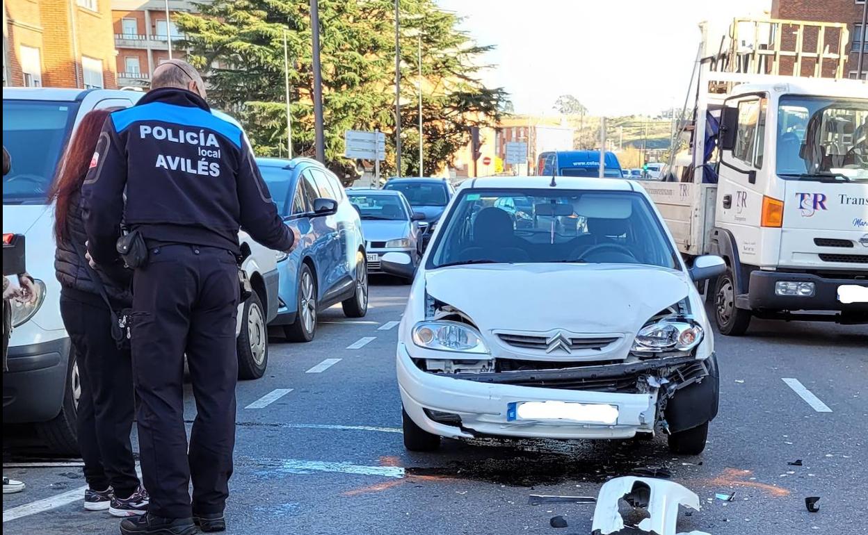 El accidente que tuvo lugar en Santa Apolonia. 