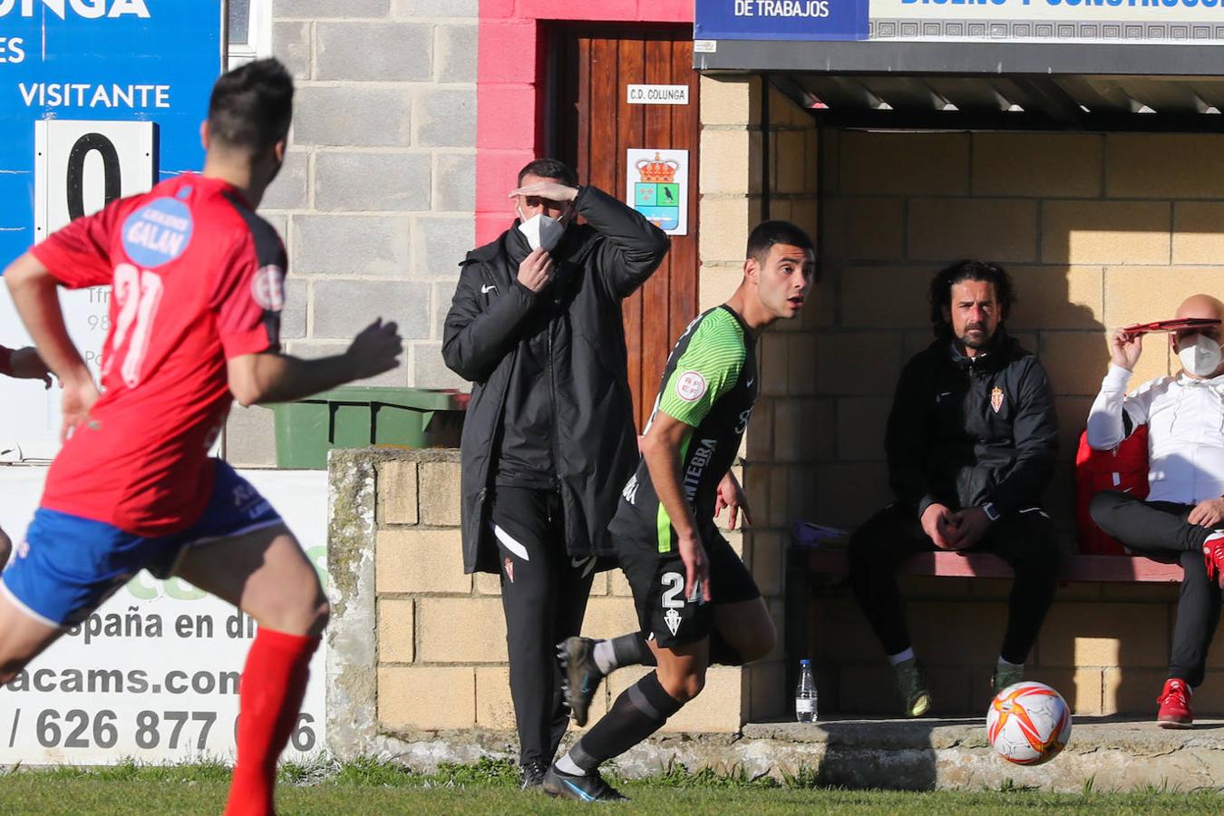 Fotos: Las mejores jugadas del Colunga - Sporting B