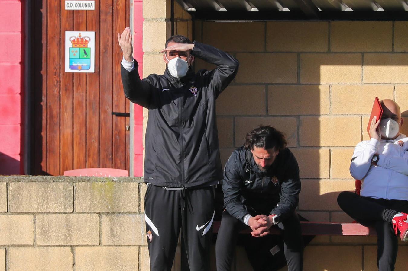 Fotos: Las mejores jugadas del Colunga - Sporting B