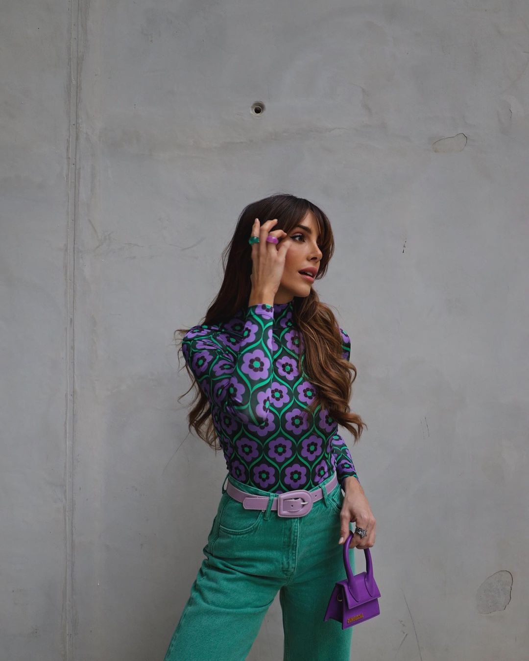 Rocío Osorno, con uno de sus 'looks' más aplaudidos. 