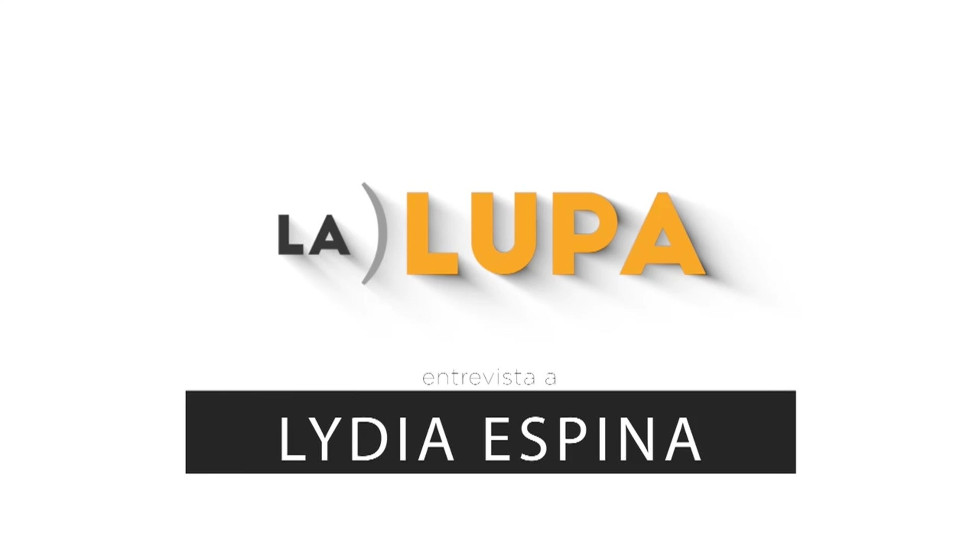 Lydia Espina, Consejera de Cultura, en 'La Lupa'