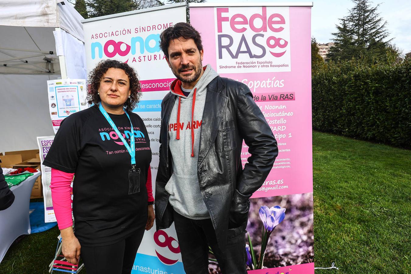 Decenas de personas aprovecharon la mañana de hoy, donde el tiempo acompañó, para realizar una marcha con salida en el laberinto del Parque de Invierno y proseguir durante cuatro kilómetros para «mostrar a la sociedad que el síndrome de Noonan también existe».