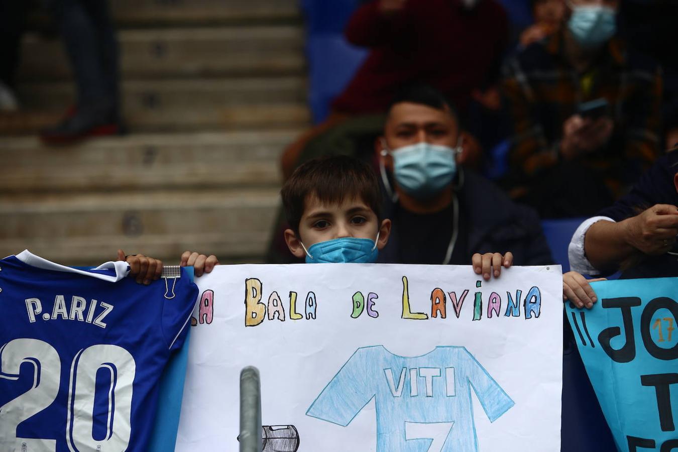 Fotos: ¿Estuviste en el Real Oviedo - Huesca? ¡Búscate!