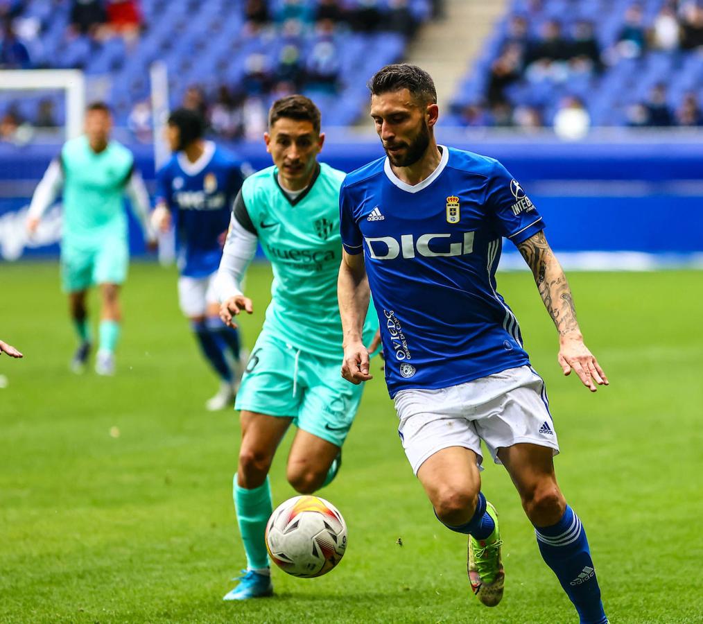Fotos: Las mejores jugadas entre el Real Oviedo y el Huesca (3-3)