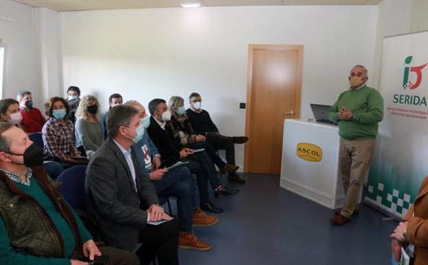 El presidente de Ascol, José Emilio García, inaugura la jornada de presentación del estudio