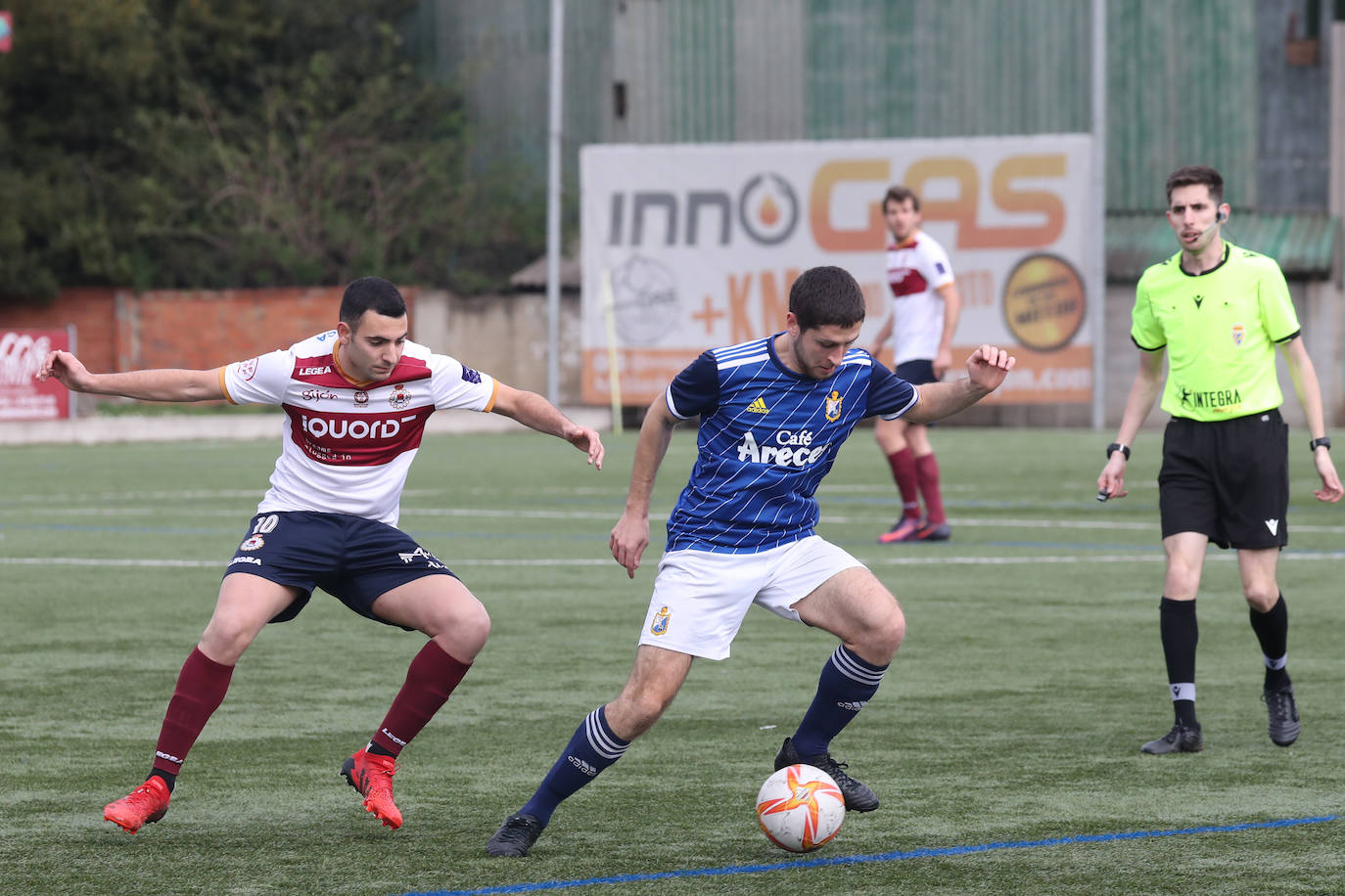 Fotos: Las mejores jugadas del Mosconia-Gijón Industrial