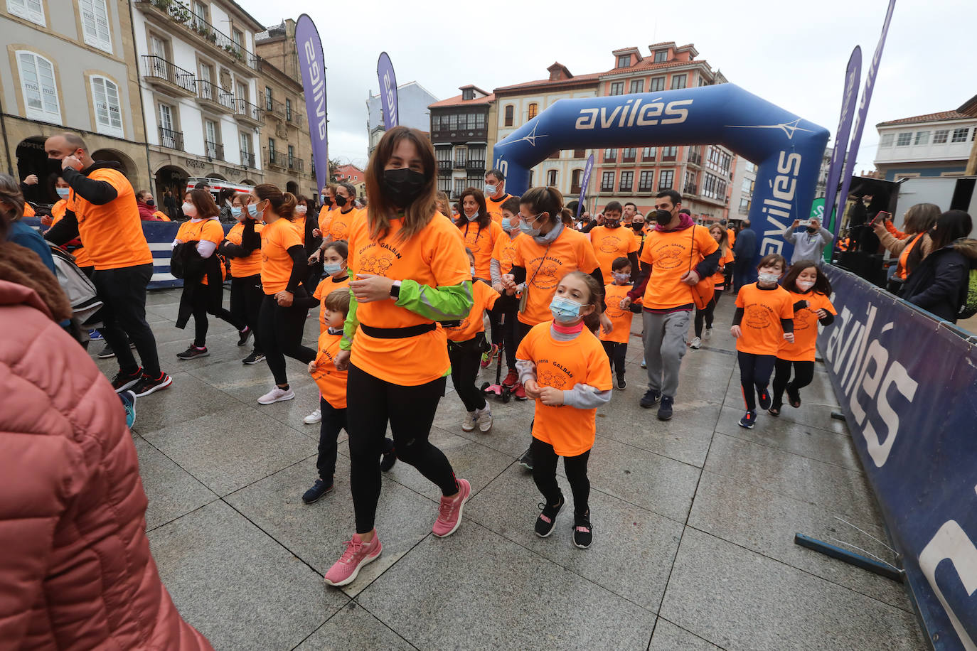 52 concejos de la región se visten de naranja en una carrera colectiva contra el cáncer infantil, organizada por la Asociación Galbán. El objetivo, recaudar fondos para promover la investigación bajo el lema «Una mejor supervivencia es posible». 