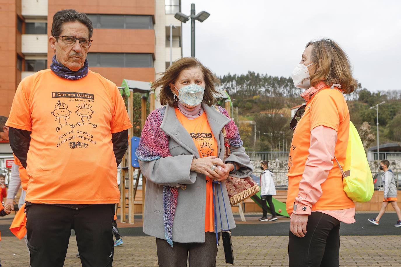 52 concejos de la región se visten de naranja en una carrera colectiva contra el cáncer infantil, organizada por la Asociación Galbán. El objetivo, recaudar fondos para promover la investigación bajo el lema «Una mejor supervivencia es posible». 