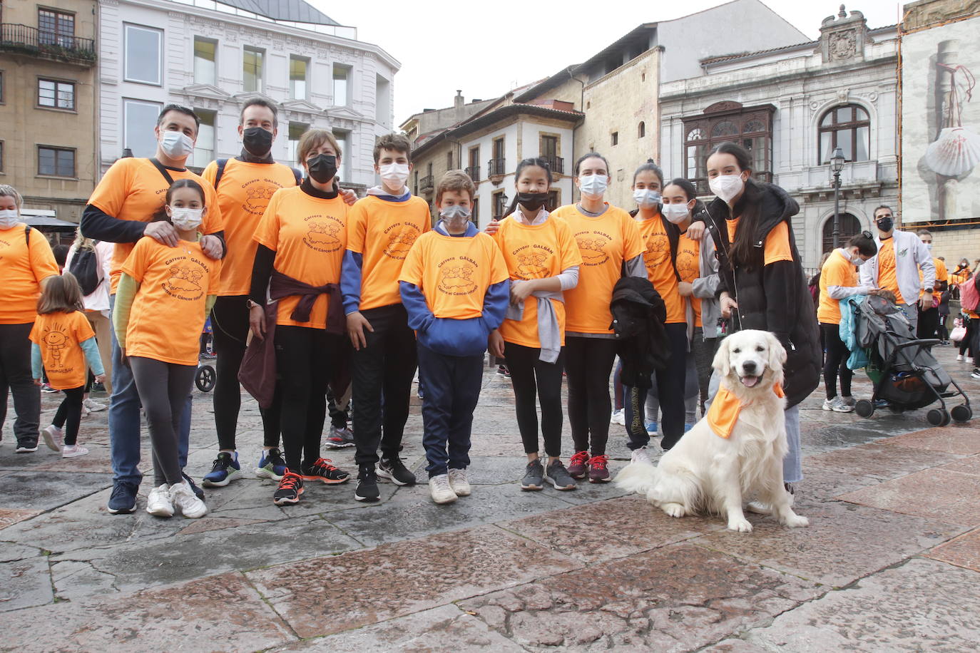 52 concejos de la región se visten de naranja en una carrera colectiva contra el cáncer infantil, organizada por la Asociación Galbán. El objetivo, recaudar fondos para promover la investigación bajo el lema «Una mejor supervivencia es posible». 