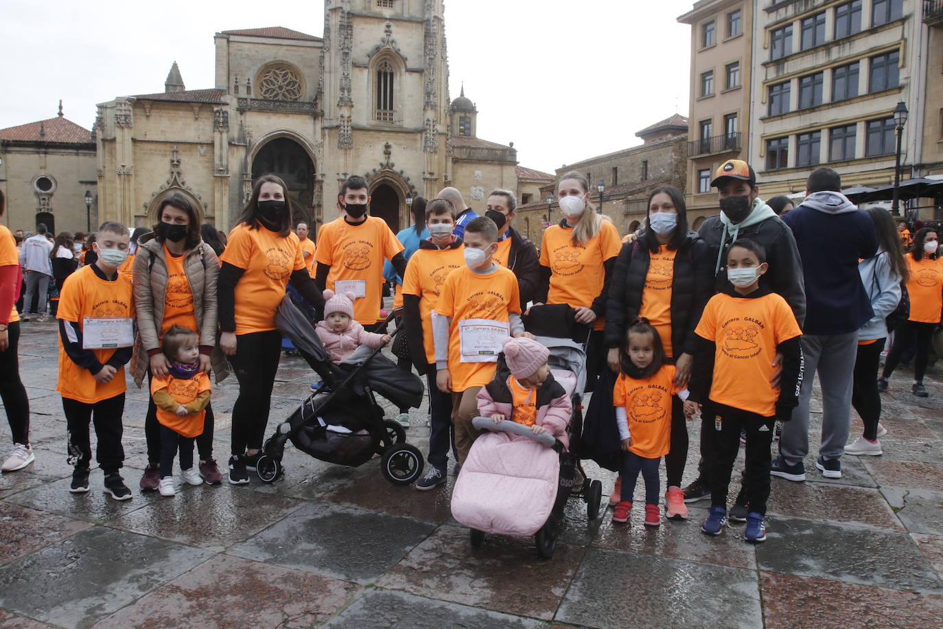 52 concejos de la región se visten de naranja en una carrera colectiva contra el cáncer infantil, organizada por la Asociación Galbán. El objetivo, recaudar fondos para promover la investigación bajo el lema «Una mejor supervivencia es posible». 