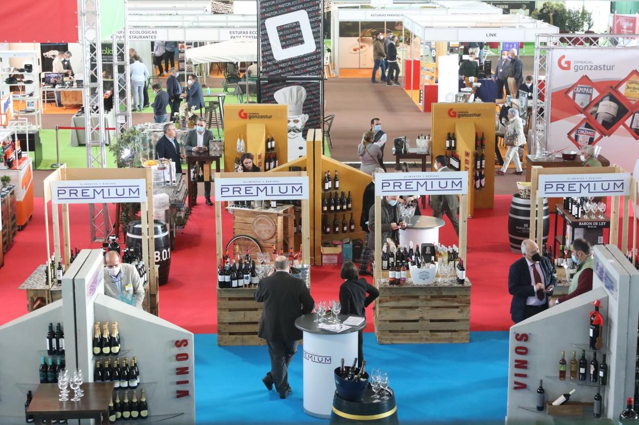 El pabellón de La Magdalena se encuentra repleto de actividad para el sector hostelero y agroalimentario. 