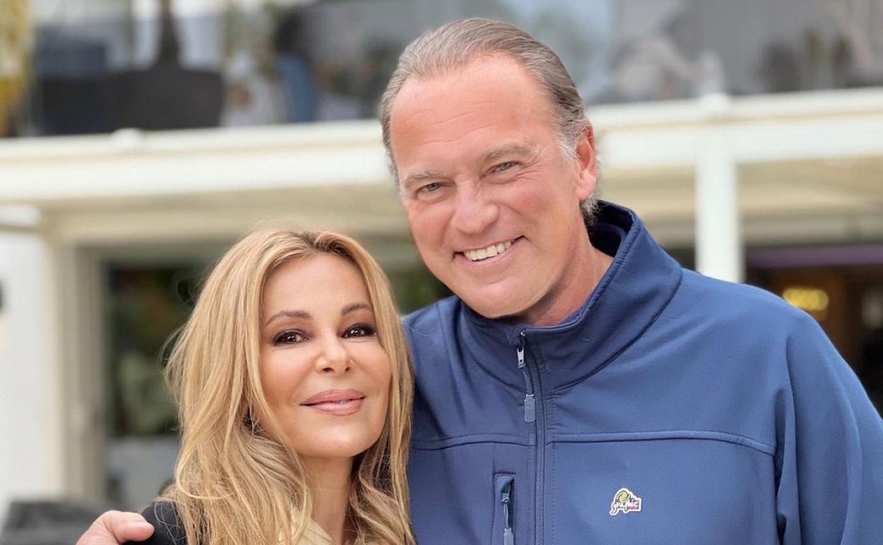 Ana Obregón concede una entrevista a su amigo Bertín Osborne. 