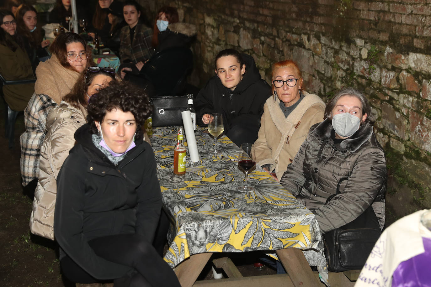 La intención era tomar una copa después de la cena, pero lo importante ayer fue juntarse y tratar de recrear cierta normalidad.