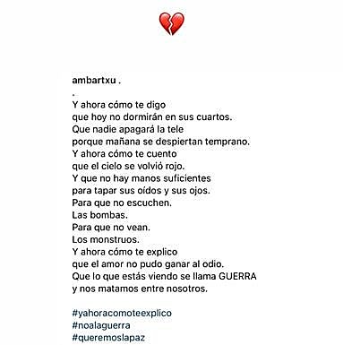 Los niños han sido los grandes protagonistas de los mensajes. 