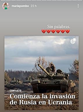 Maria Pombo se pronuncia. 