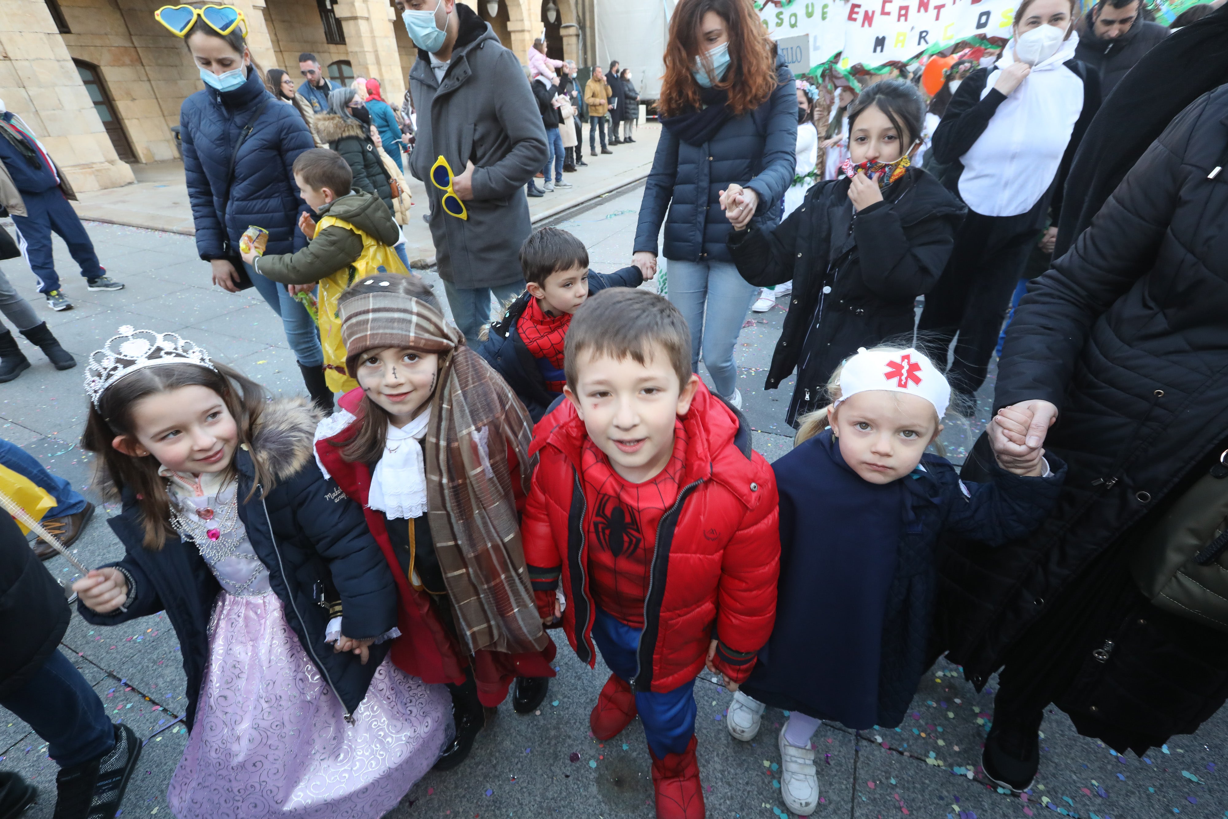 Fotos: Los escolinos se reencuentran con el Antroxu