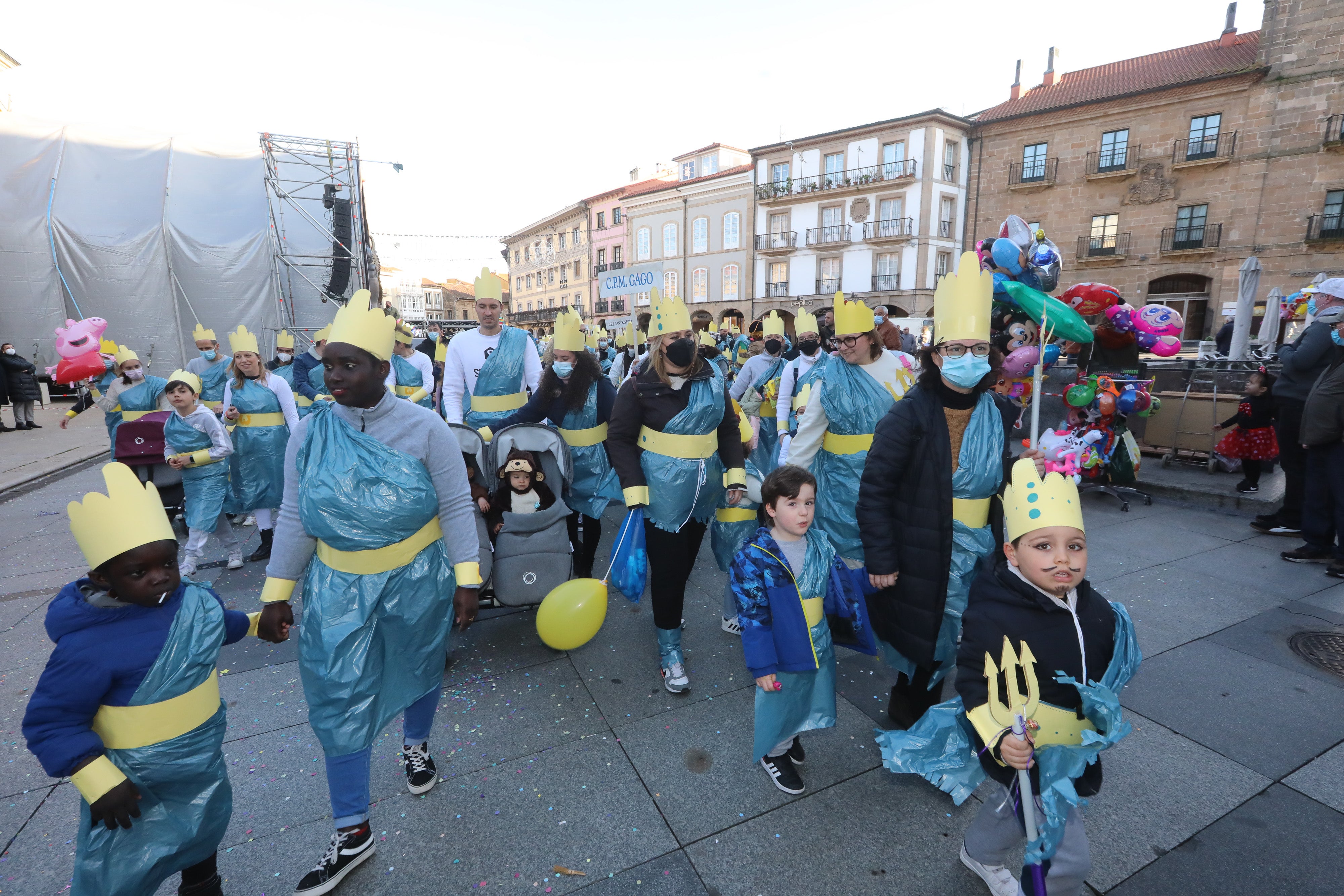Fotos: Los escolinos se reencuentran con el Antroxu