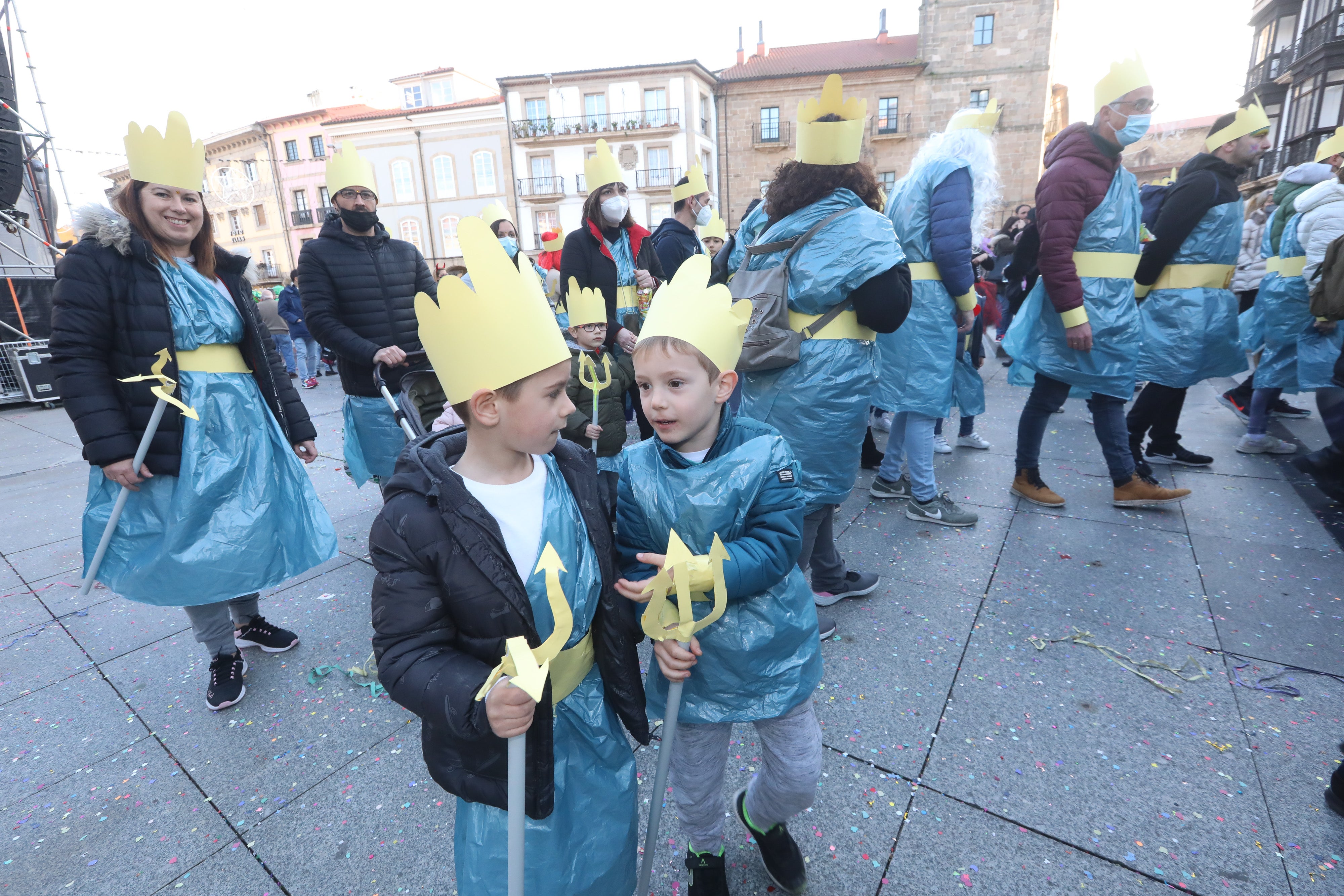 Fotos: Los escolinos se reencuentran con el Antroxu