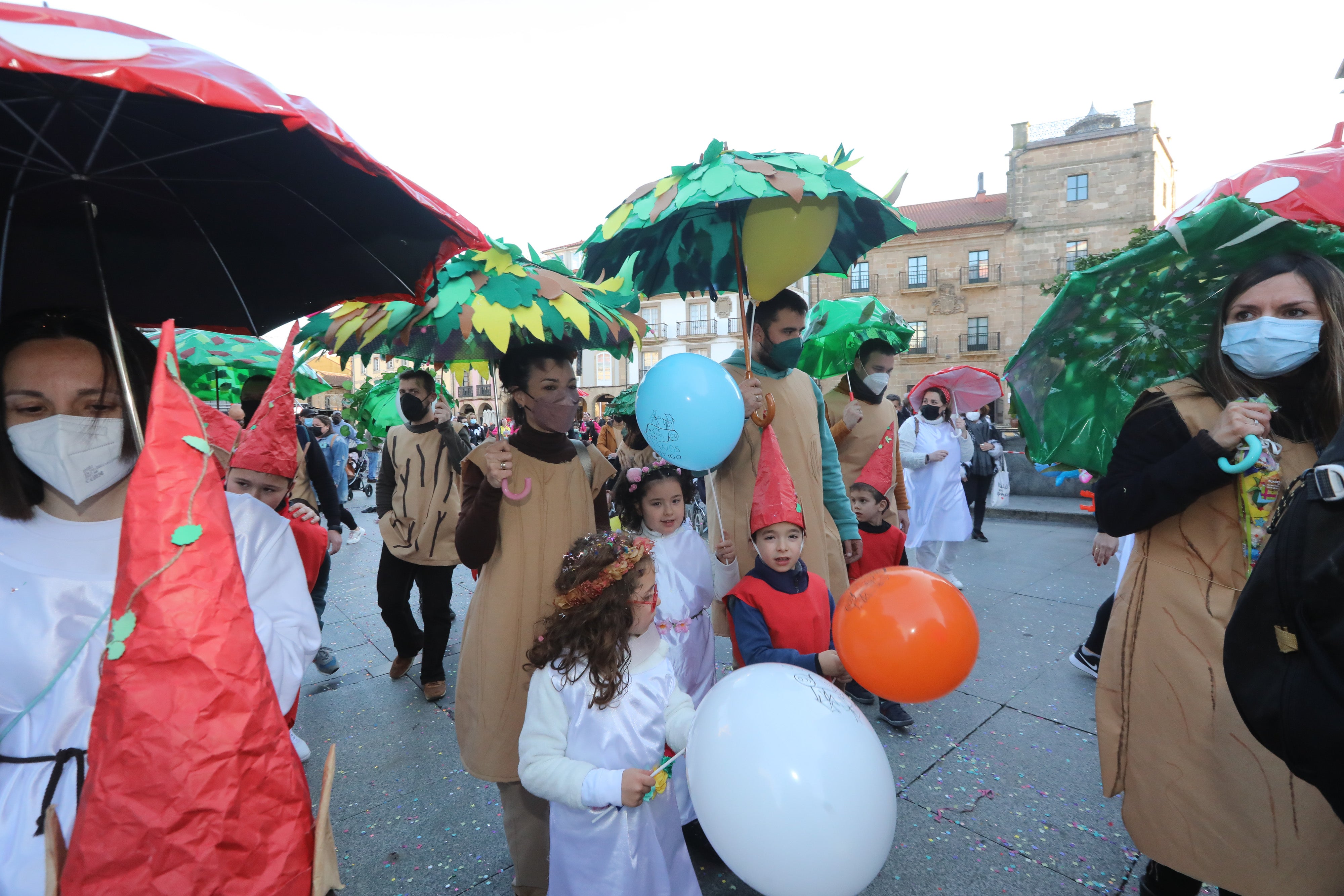 Fotos: Los escolinos se reencuentran con el Antroxu