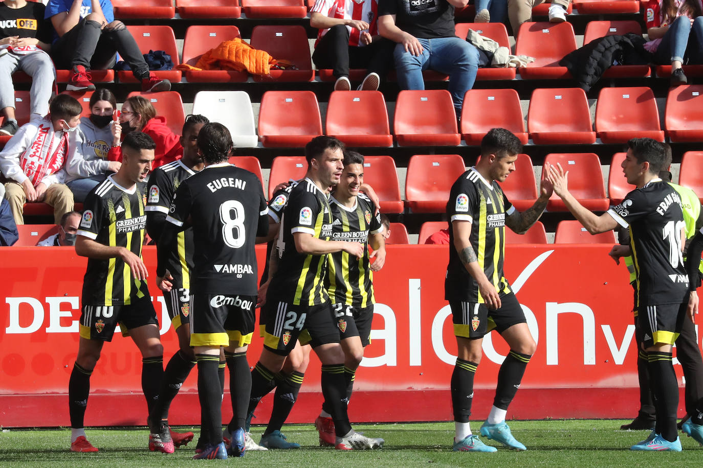 Fotos: Las mejores jugadas del Sporting - Zaragoza